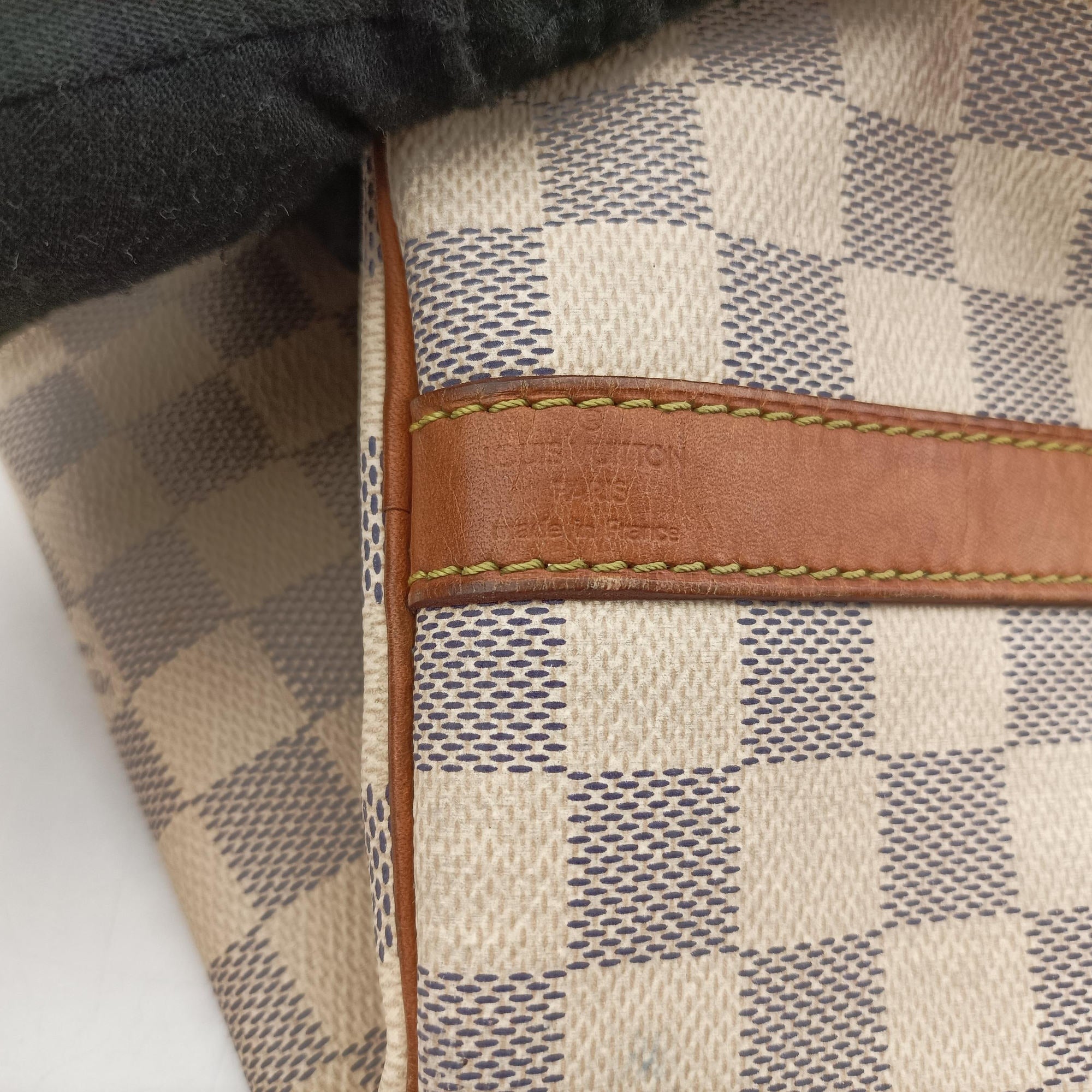 Pre-owned Louis Vuitton Speedy 35 AZUR Damier Canvas N41535 shoulderbag | stylenewstar