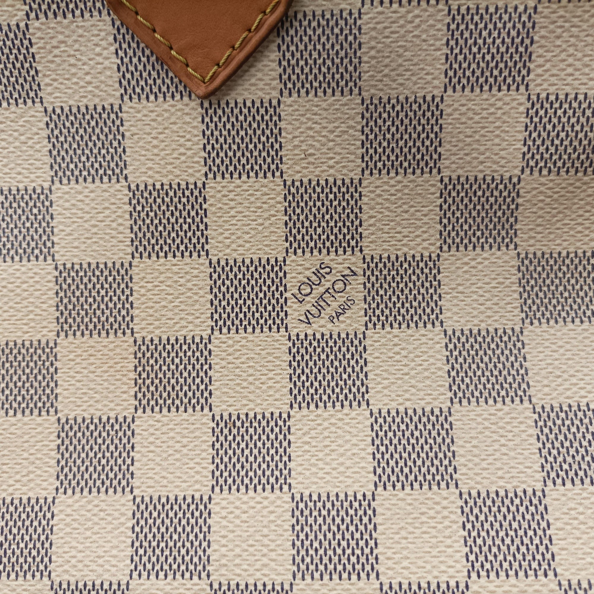 Pre-owned Louis Vuitton Speedy 35 AZUR Damier Canvas N41535 shoulderbag | stylenewstar