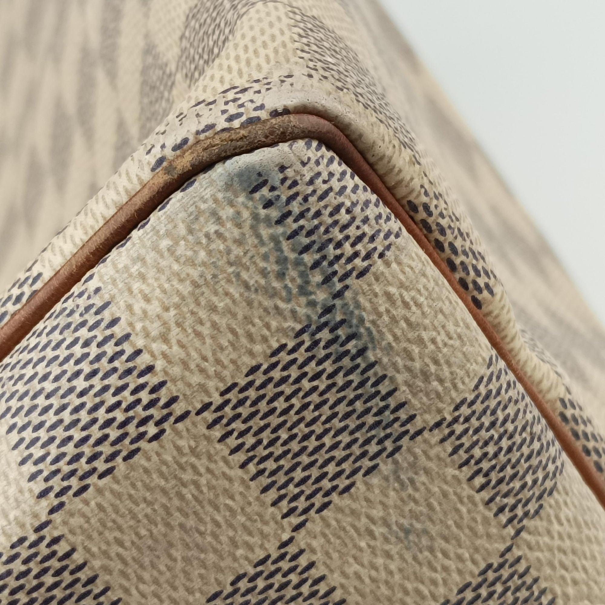 Pre-owned Louis Vuitton Speedy 35 AZUR Damier Canvas N41535 shoulderbag | stylenewstar
