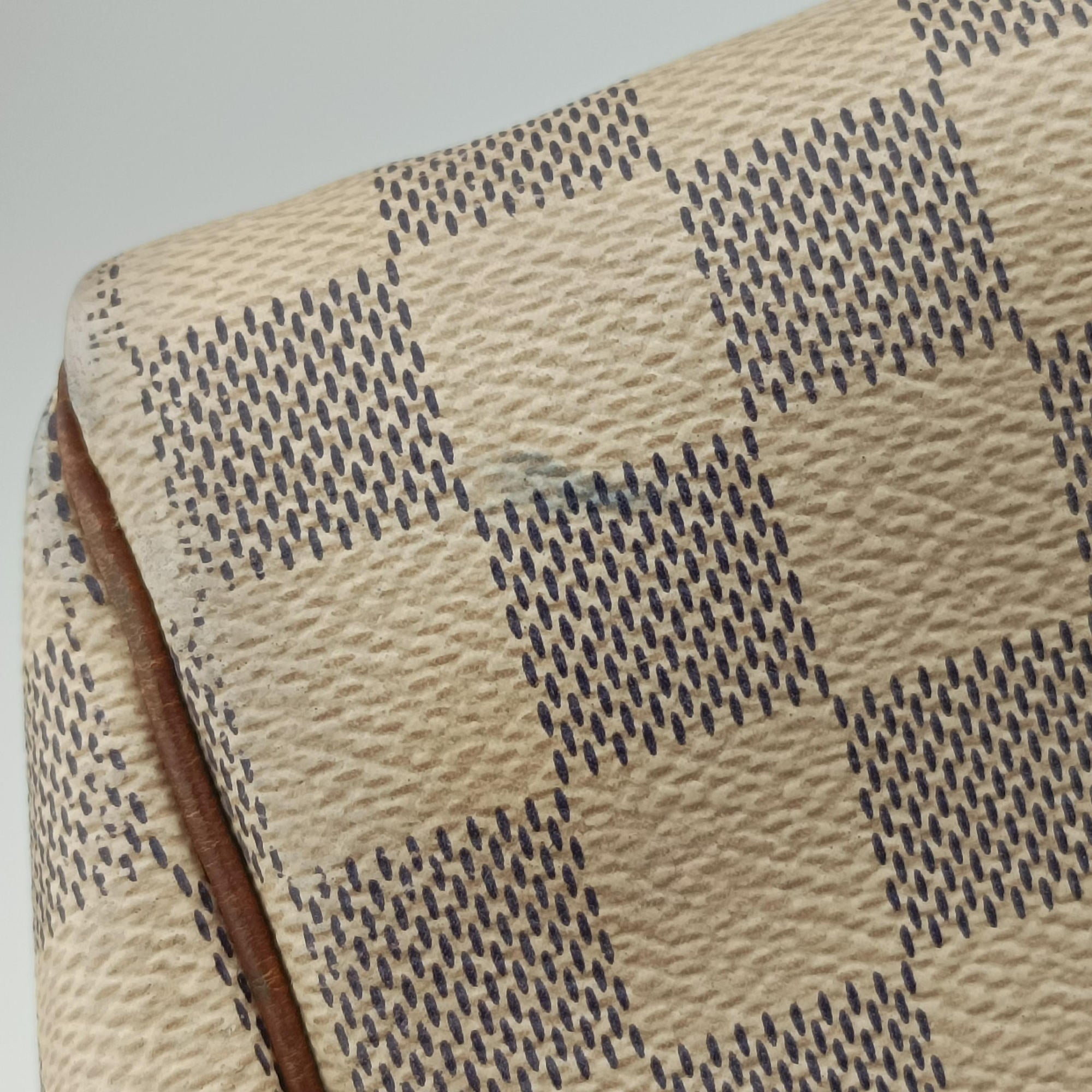 Pre-owned Louis Vuitton Speedy 35 AZUR Damier Canvas N41535 shoulderbag | stylenewstar