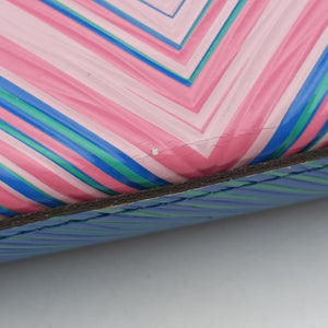 Pre-owned Louis Vuitton Pochette Felicie Pink x Blue×multicolor epi M62768 shoulderbag | stylenewstar