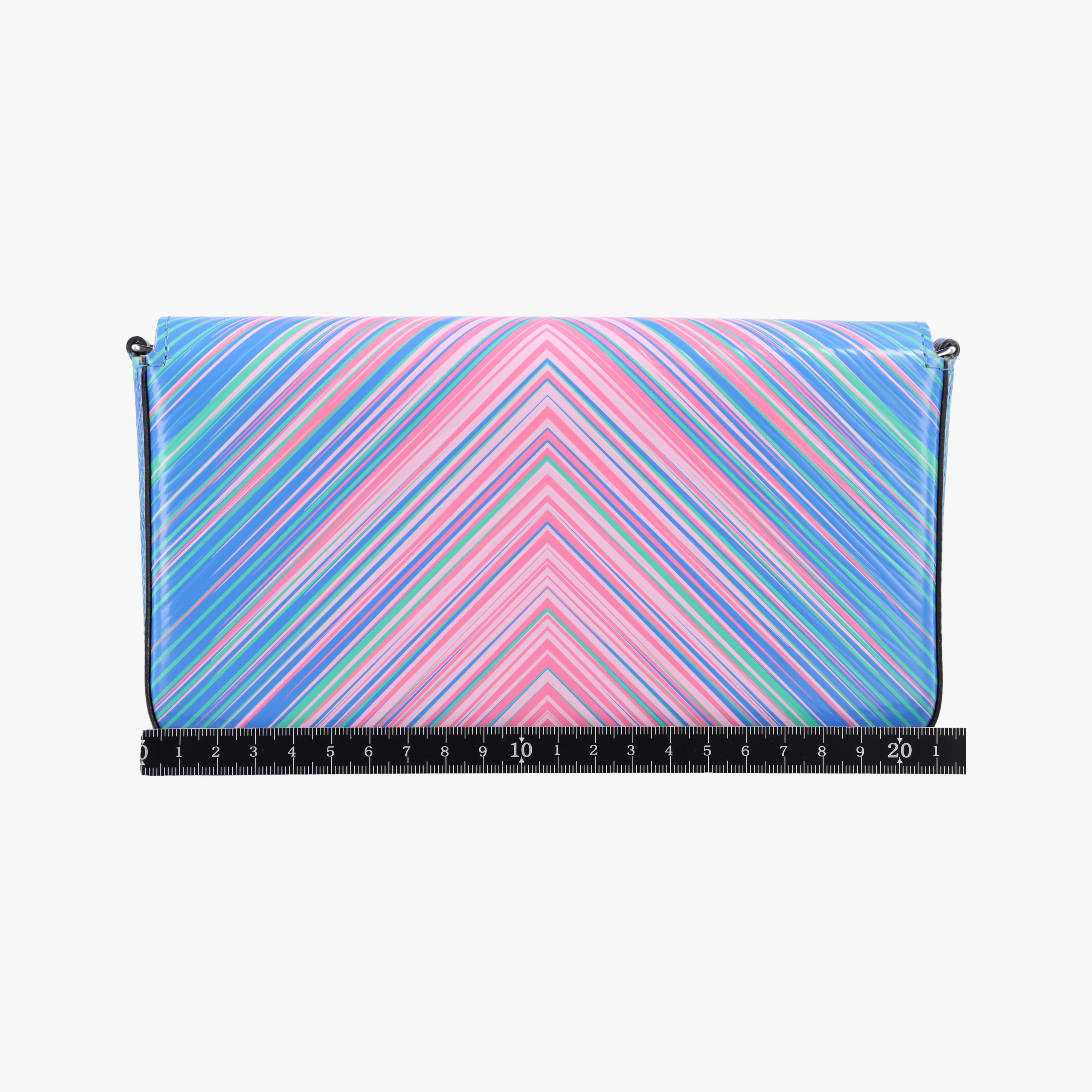 Pre-owned Louis Vuitton Pochette Felicie Pink x Blue×multicolor epi M62768 shoulderbag | stylenewstar