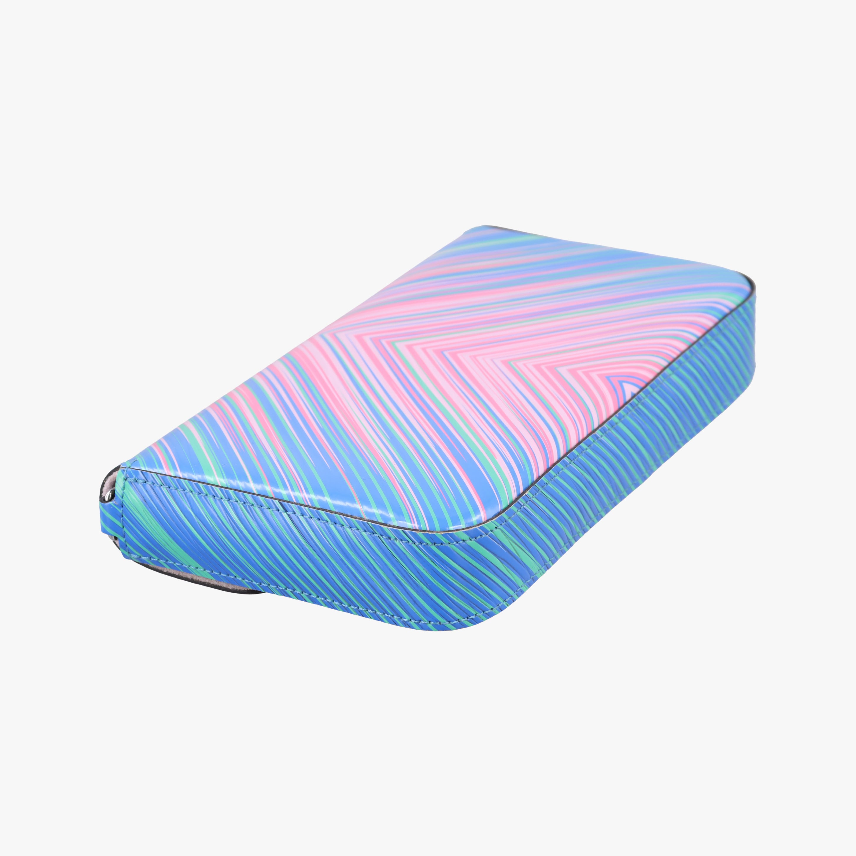 Pre-owned Louis Vuitton Pochette Felicie Pink x Blue×multicolor epi M62768 shoulderbag | stylenewstar