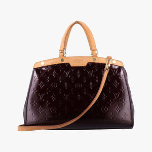 Pre-owned Louis Vuitton Brea MM AMARANTE Vernis M91619 shoulderbag | stylenewstar