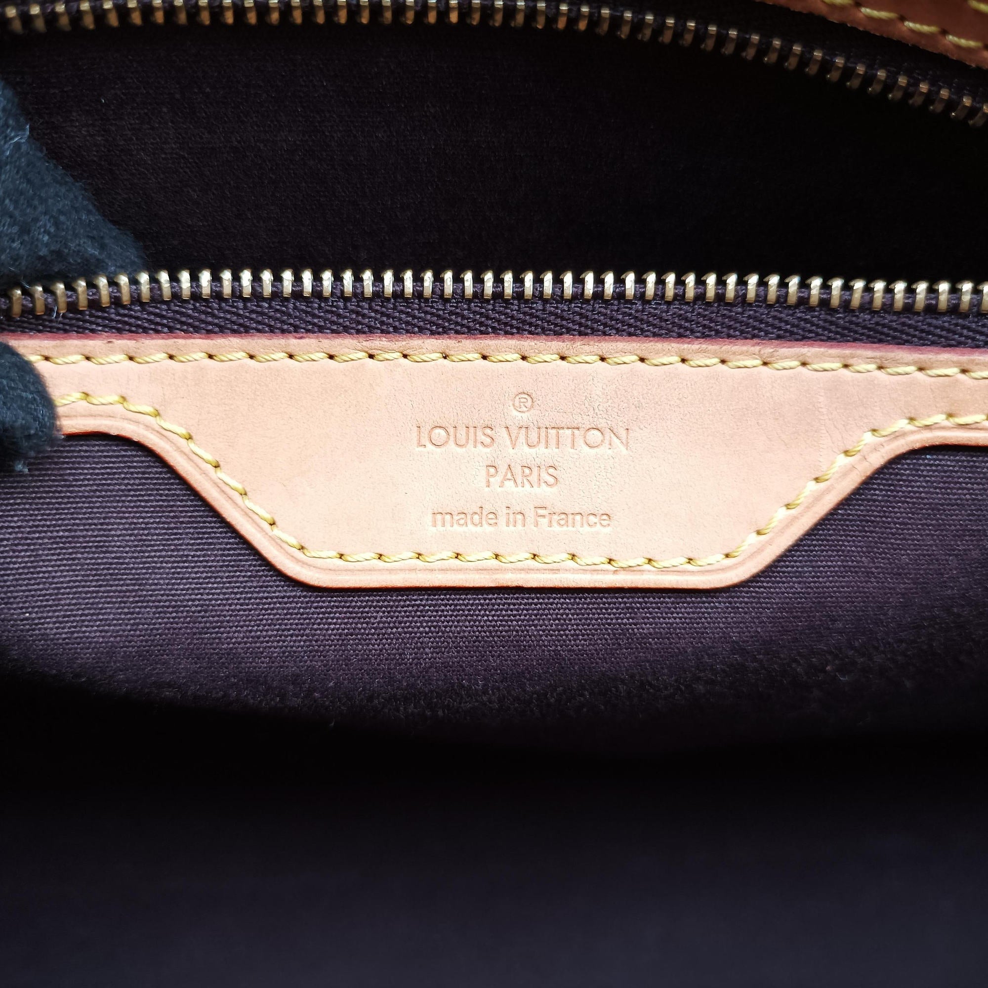 Pre-owned Louis Vuitton Brea MM AMARANTE Vernis M91619 shoulderbag | stylenewstar