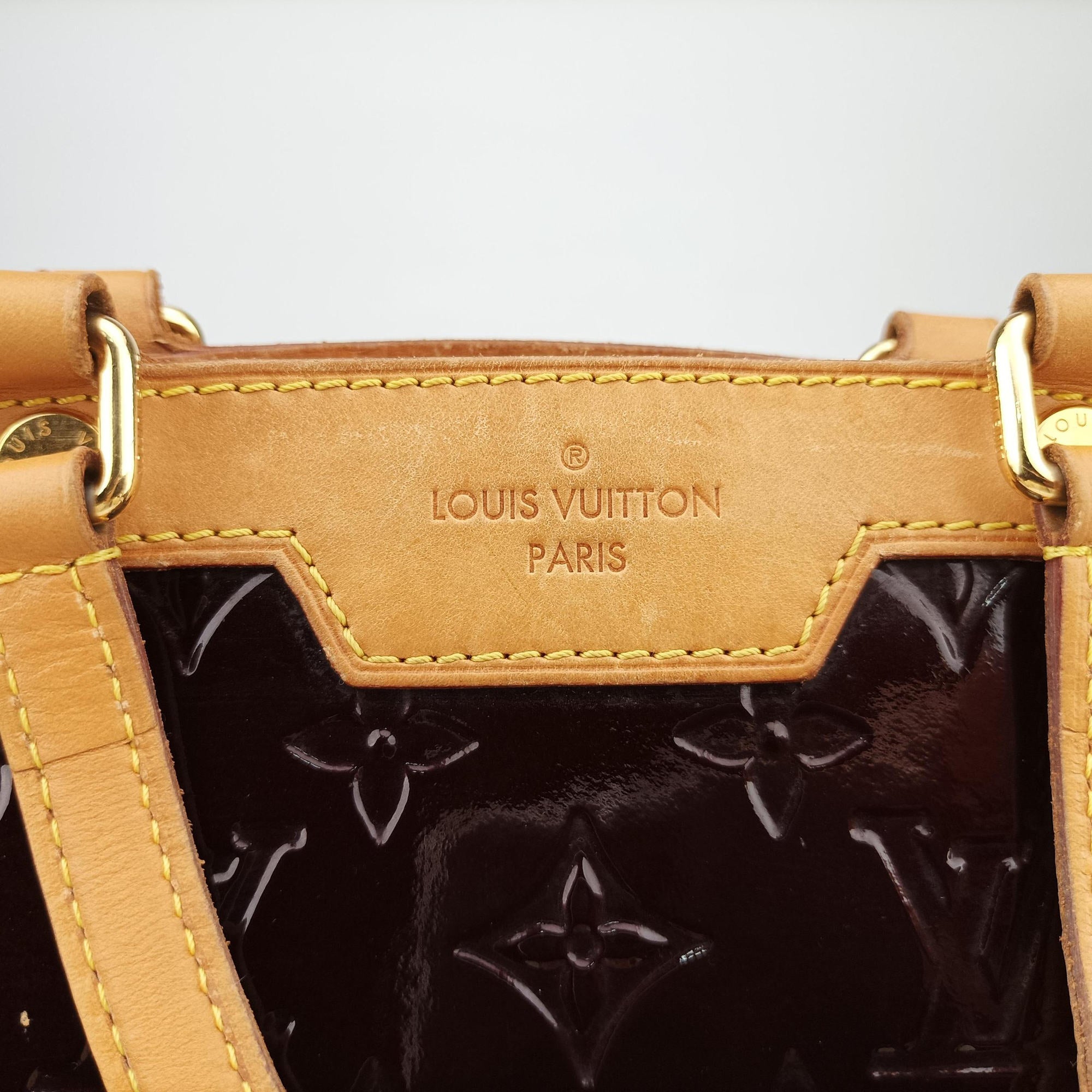 Pre-owned Louis Vuitton Brea MM AMARANTE Vernis M91619 shoulderbag | stylenewstar