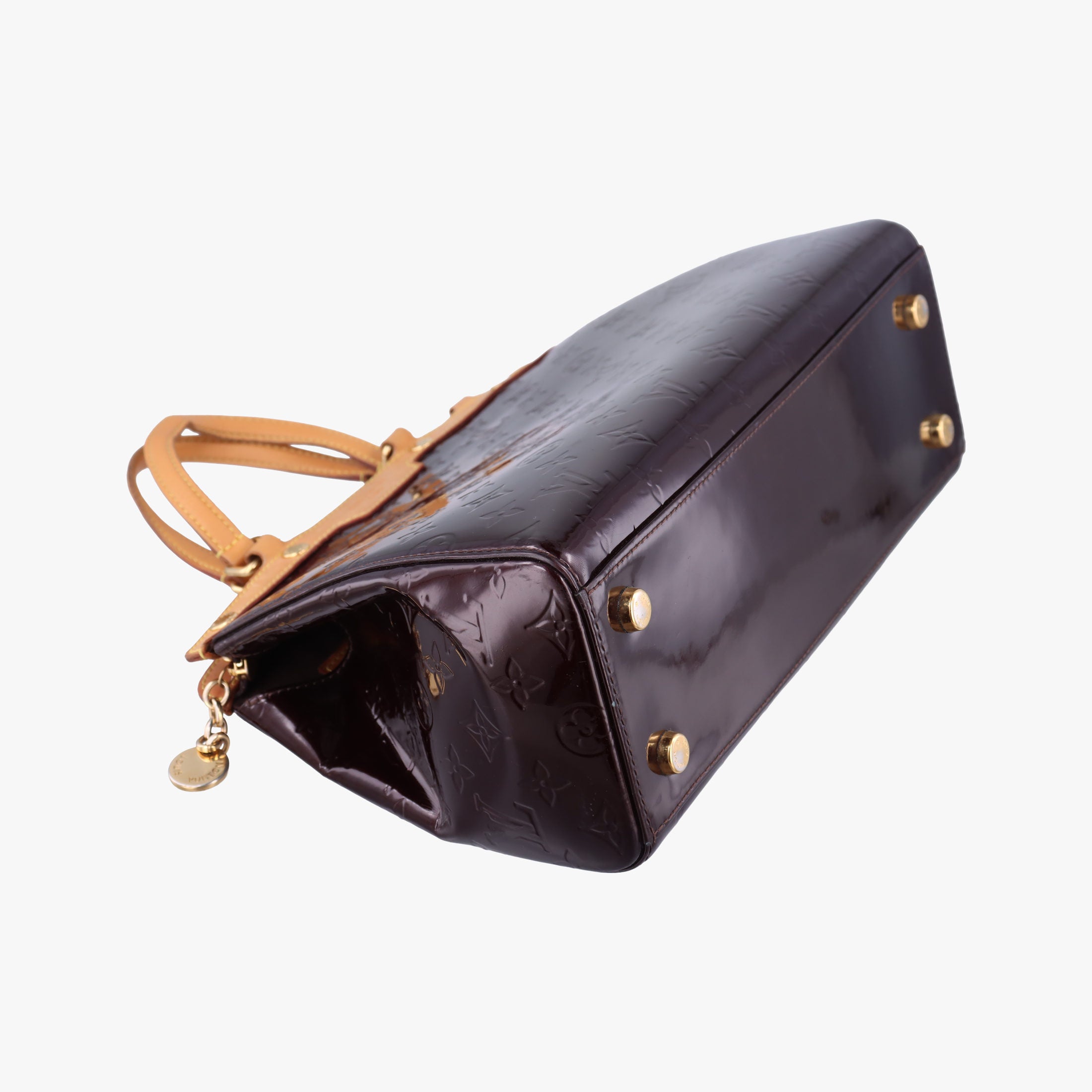 Pre-owned Louis Vuitton Brea MM AMARANTE Vernis M91619 shoulderbag | stylenewstar