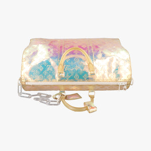 Vintage Louis Vuitton Keepall Bandouliere 50 aurora Monogram Prism M53271 handbag | stylenewstar