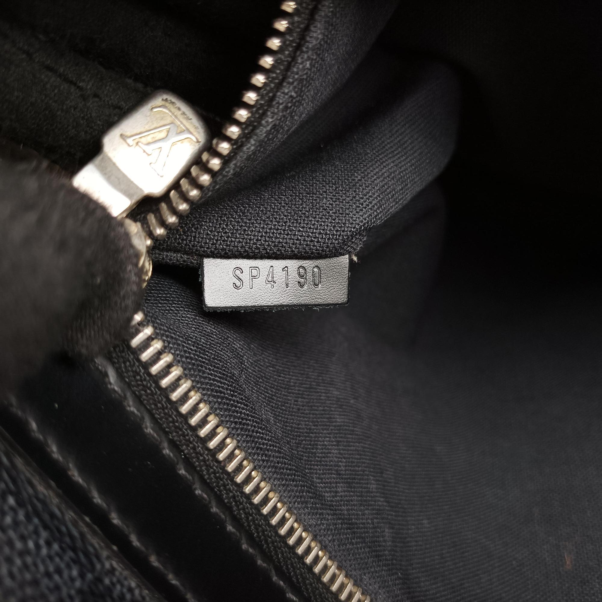Pre-owned Louis Vuitton DANIEL MM Noir Damier  Graphite N58029 shoulderbag | stylenewstar