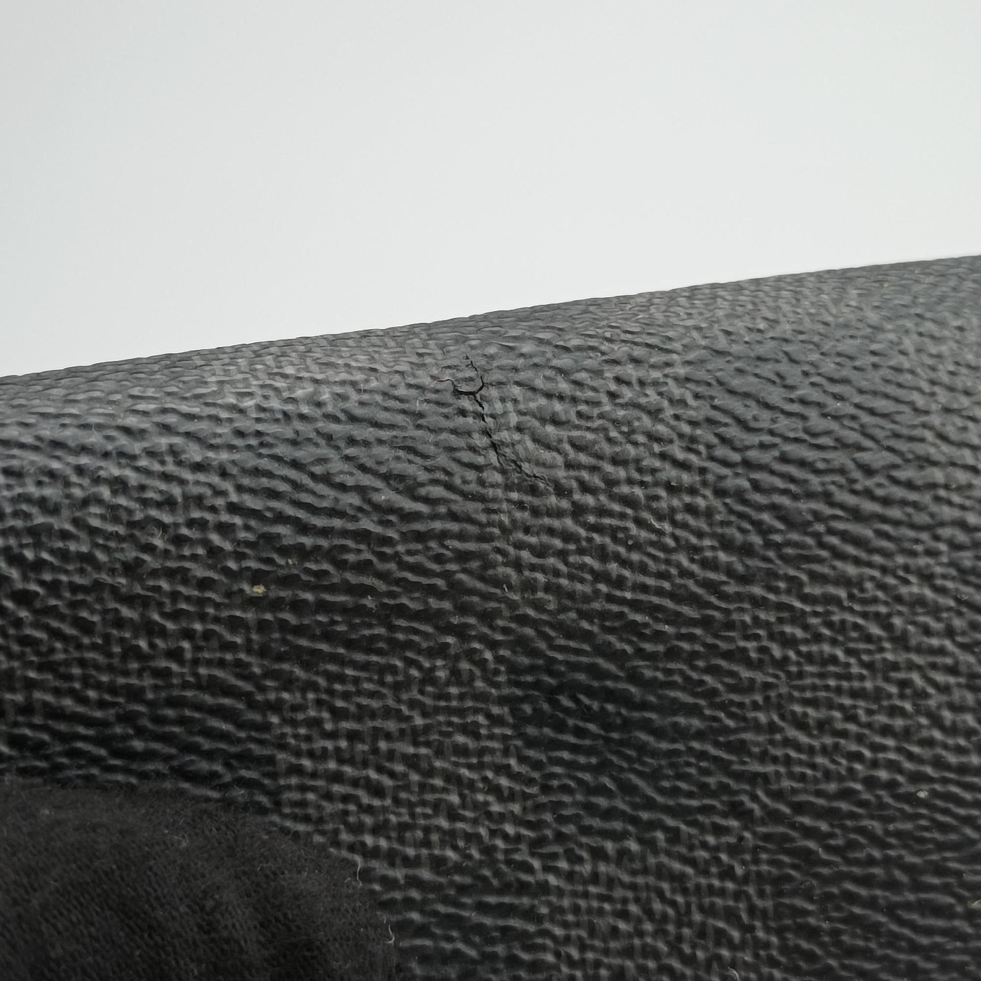 Pre-owned Louis Vuitton DANIEL MM Noir Damier  Graphite N58029 shoulderbag | stylenewstar