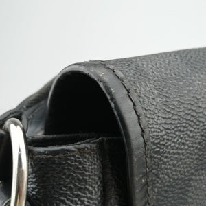 Pre-owned Louis Vuitton DANIEL MM Noir Damier  Graphite N58029 shoulderbag | stylenewstar