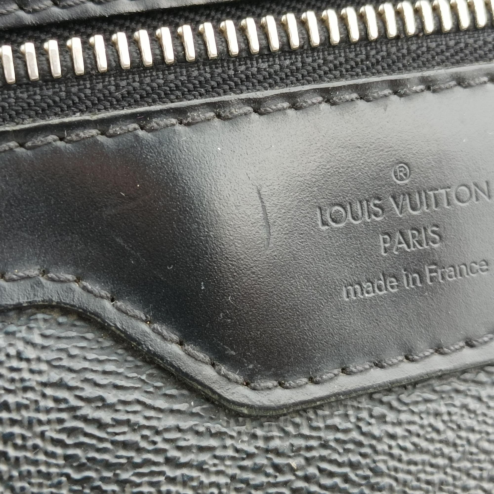 Pre-owned Louis Vuitton DANIEL MM Noir Damier  Graphite N58029 shoulderbag | stylenewstar