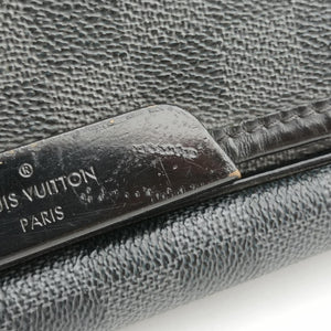 Pre-owned Louis Vuitton DANIEL MM Noir Damier  Graphite N58029 shoulderbag | stylenewstar