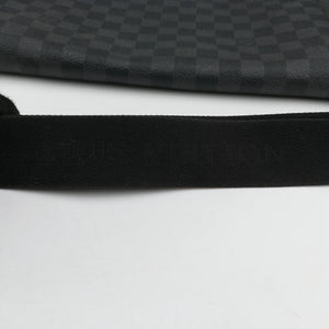 Pre-owned Louis Vuitton DANIEL MM Noir Damier  Graphite N58029 shoulderbag | stylenewstar
