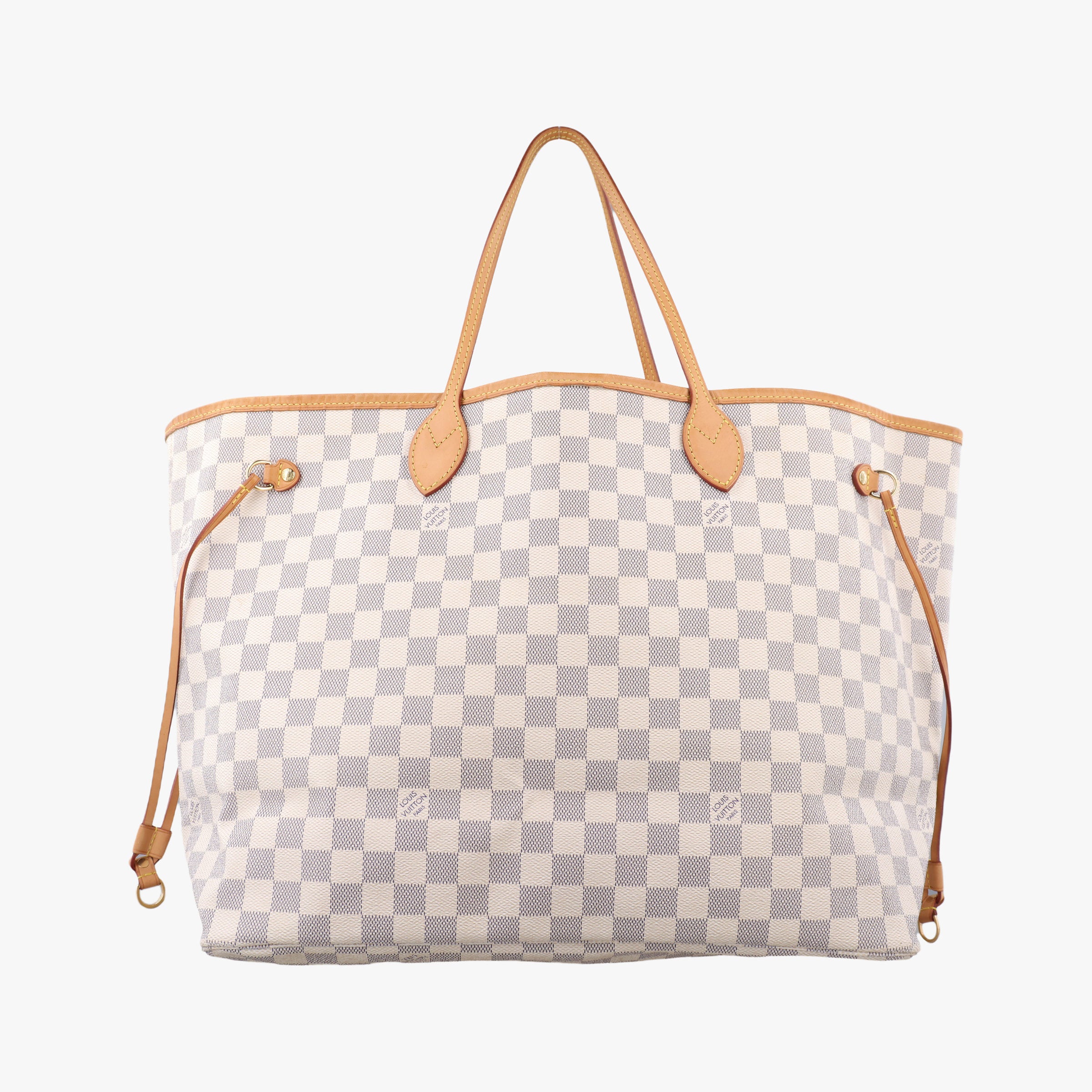 Vintage Louis Vuitton NEVERFULL GM AZUR Damier Canvas N51108 shoulderbag | stylenewstar