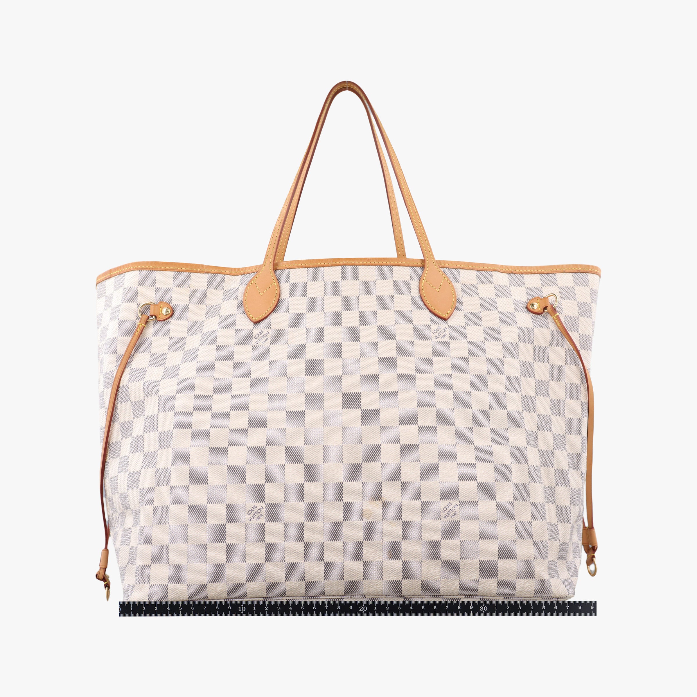 Vintage Louis Vuitton NEVERFULL GM AZUR Damier Canvas N51108 shoulderbag | stylenewstar