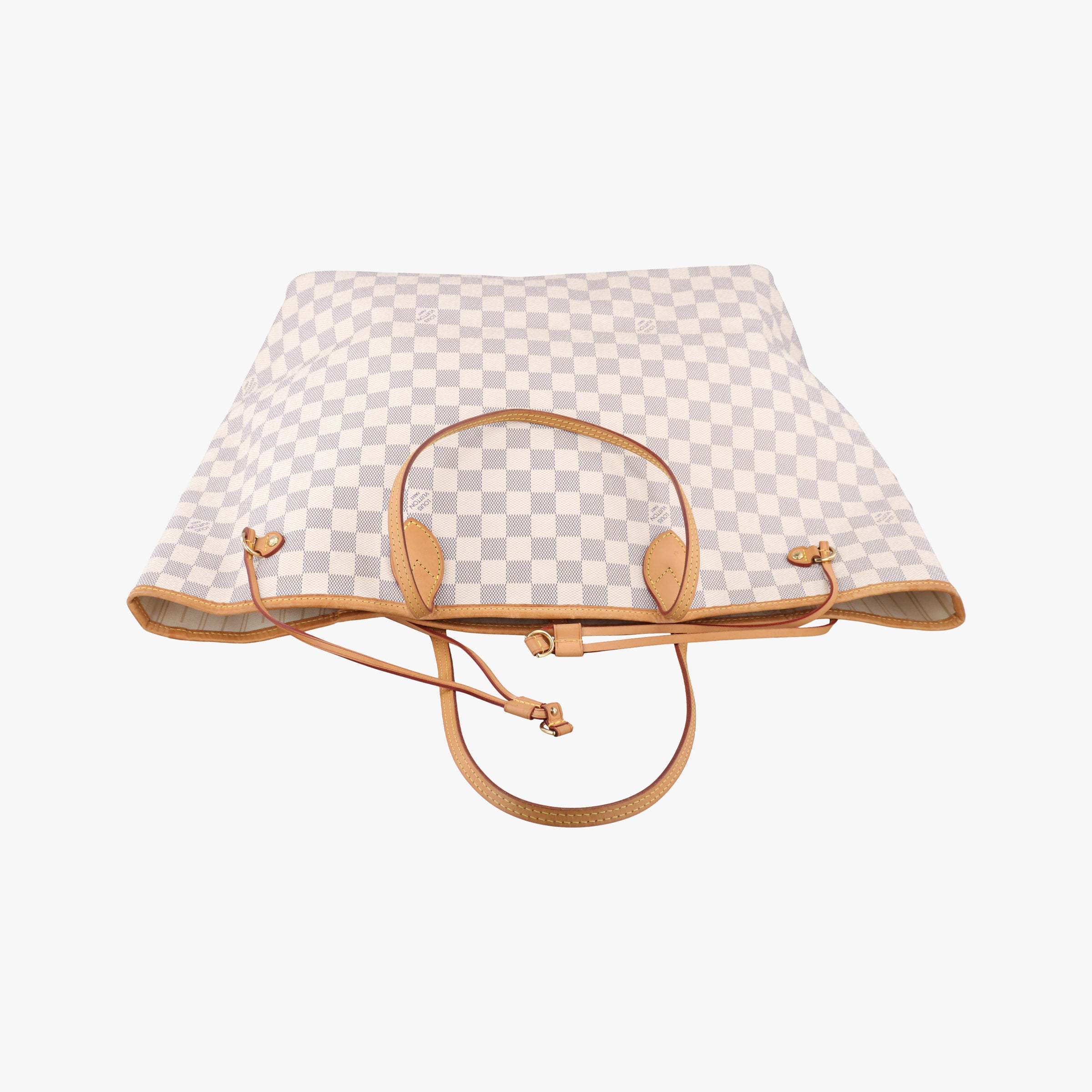Vintage Louis Vuitton NEVERFULL GM AZUR Damier Canvas N51108 shoulderbag | stylenewstar