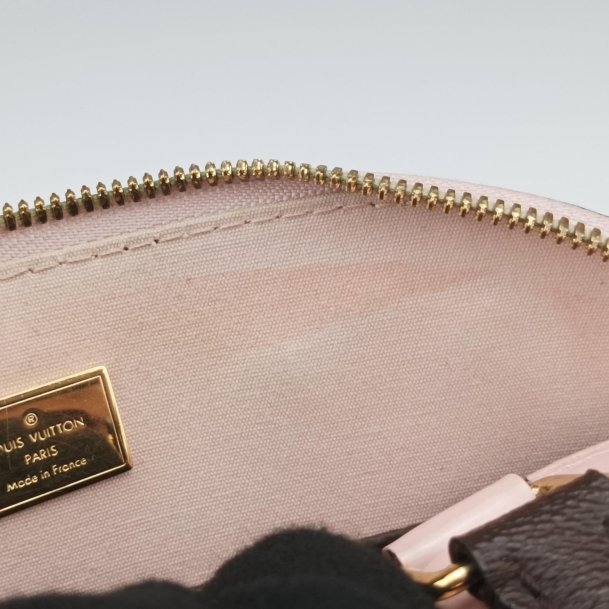 Pre-owned Louis Vuitton Alma BB ROSE BALLERIN Vernis M51949 shoulderbag | stylenewstar