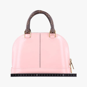 Pre-owned Louis Vuitton Alma BB ROSE BALLERIN Vernis M51949 shoulderbag | stylenewstar