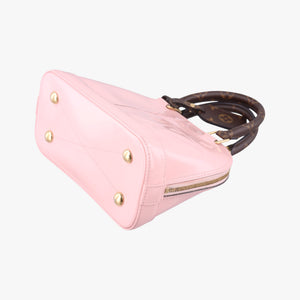 Pre-owned Louis Vuitton Alma BB ROSE BALLERIN Vernis M51949 shoulderbag | stylenewstar