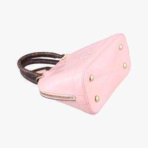 Pre-owned Louis Vuitton Alma BB ROSE BALLERIN Vernis M51949 shoulderbag | stylenewstar