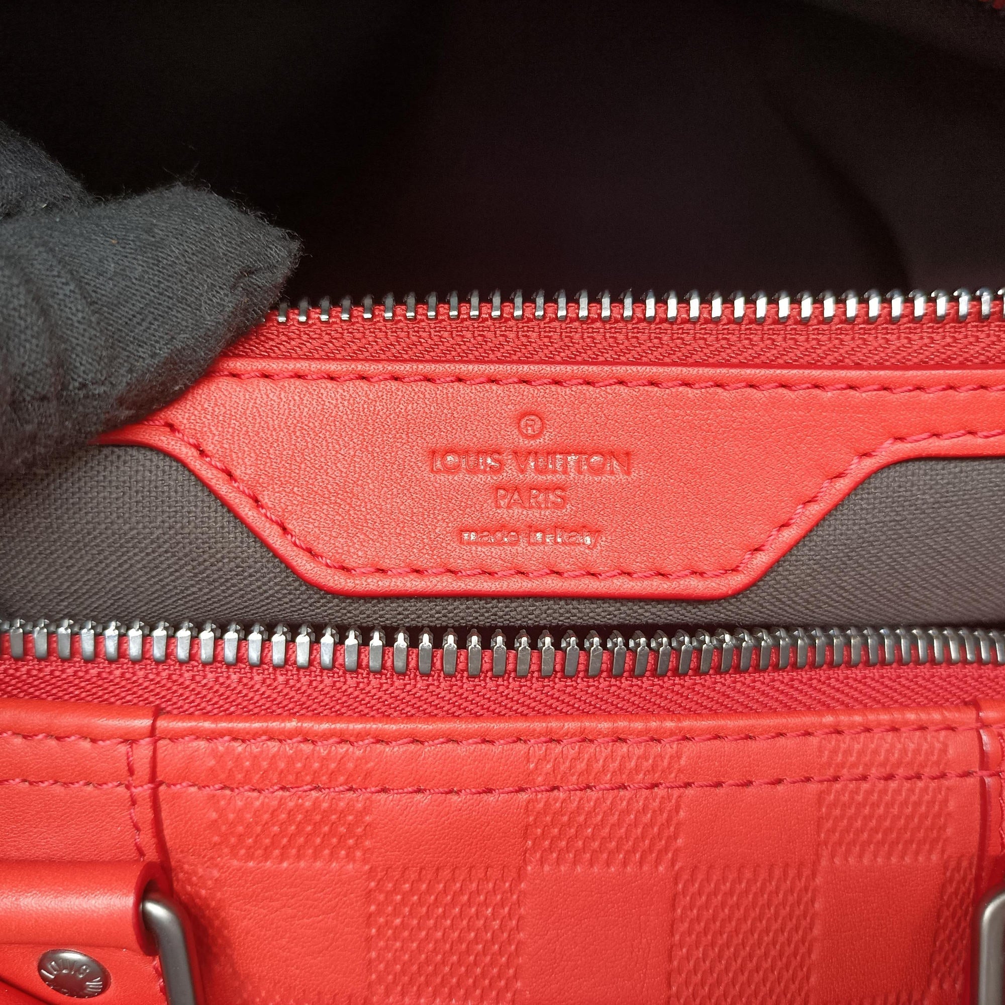 Pre-owned Louis Vuitton Keepall Bandouliere 45 Fusion Damier Infini N41142 shoulderbag | stylenewstar