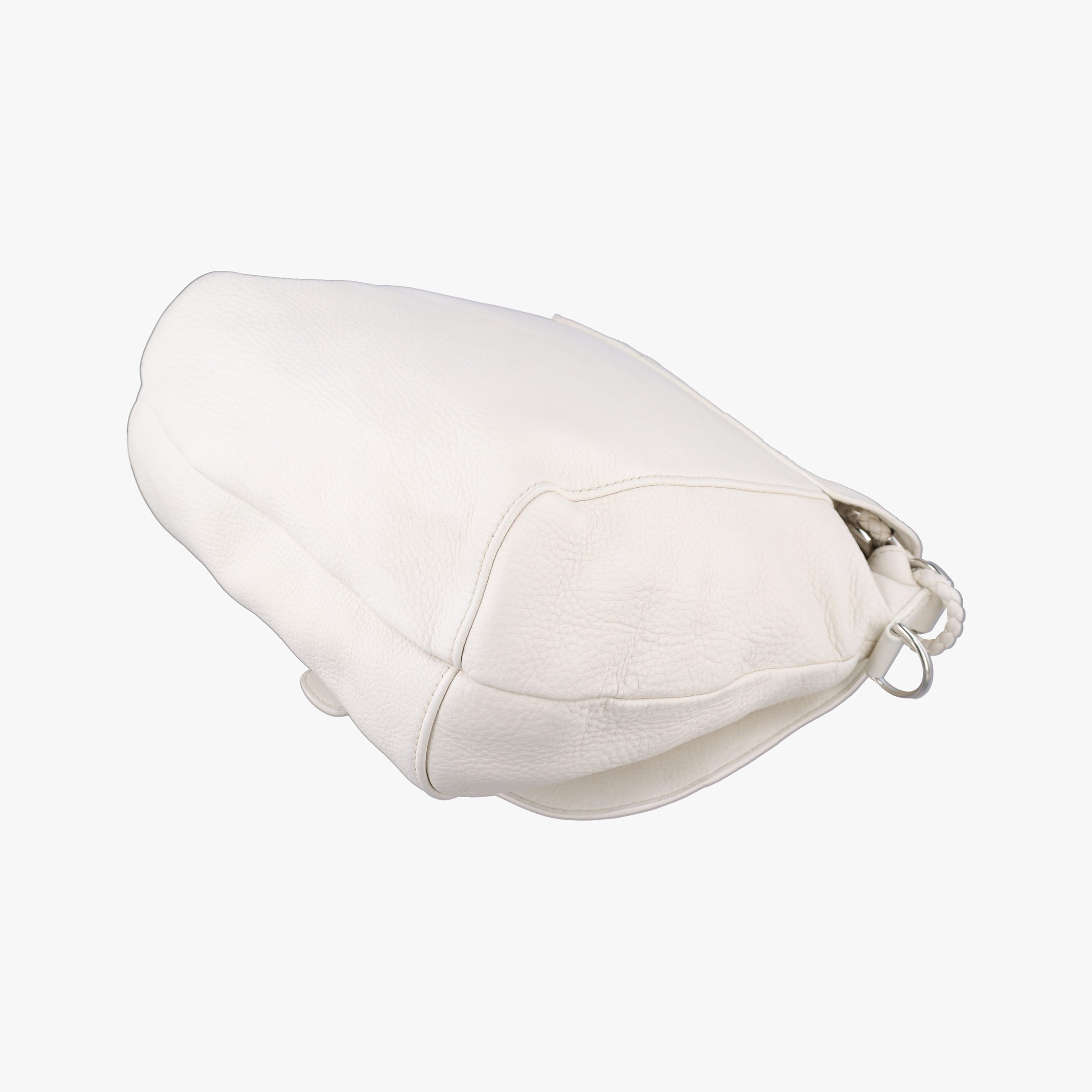 Pre-owned Gucci Techno Horsebit Convertible Hobo White Leather 240237 shoulderbag | stylenewstar