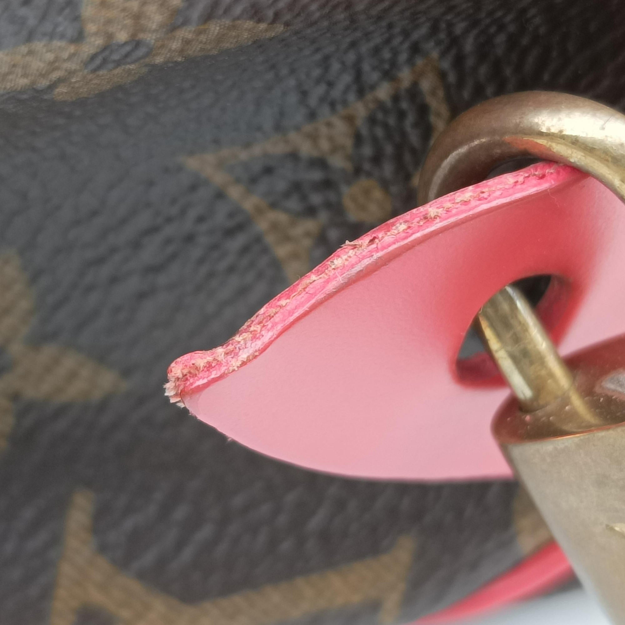 Pre-owned Louis Vuitton SPEEDY30 Brown×Flamingo Monogram Totem M41665 handbag | stylenewstar