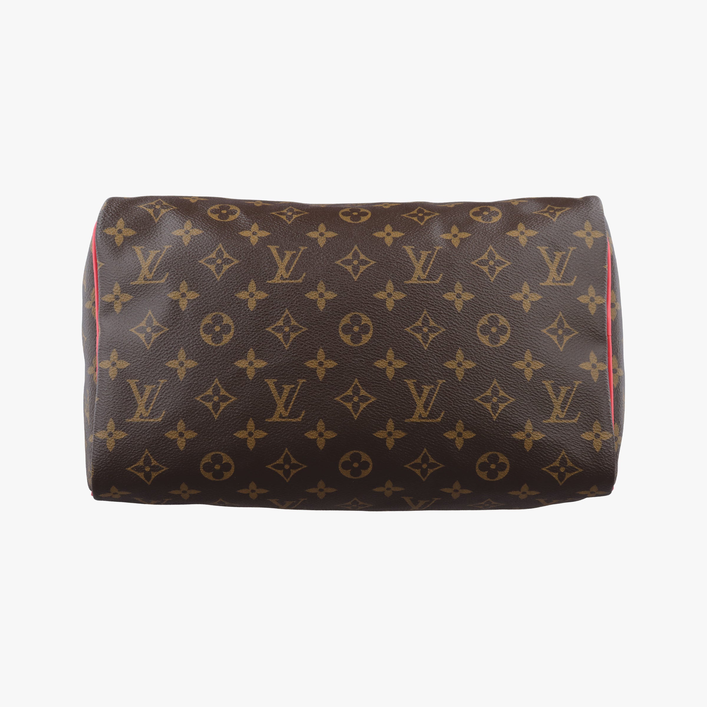 Pre-owned Louis Vuitton SPEEDY30 Brown×Flamingo Monogram Totem M41665 handbag | stylenewstar