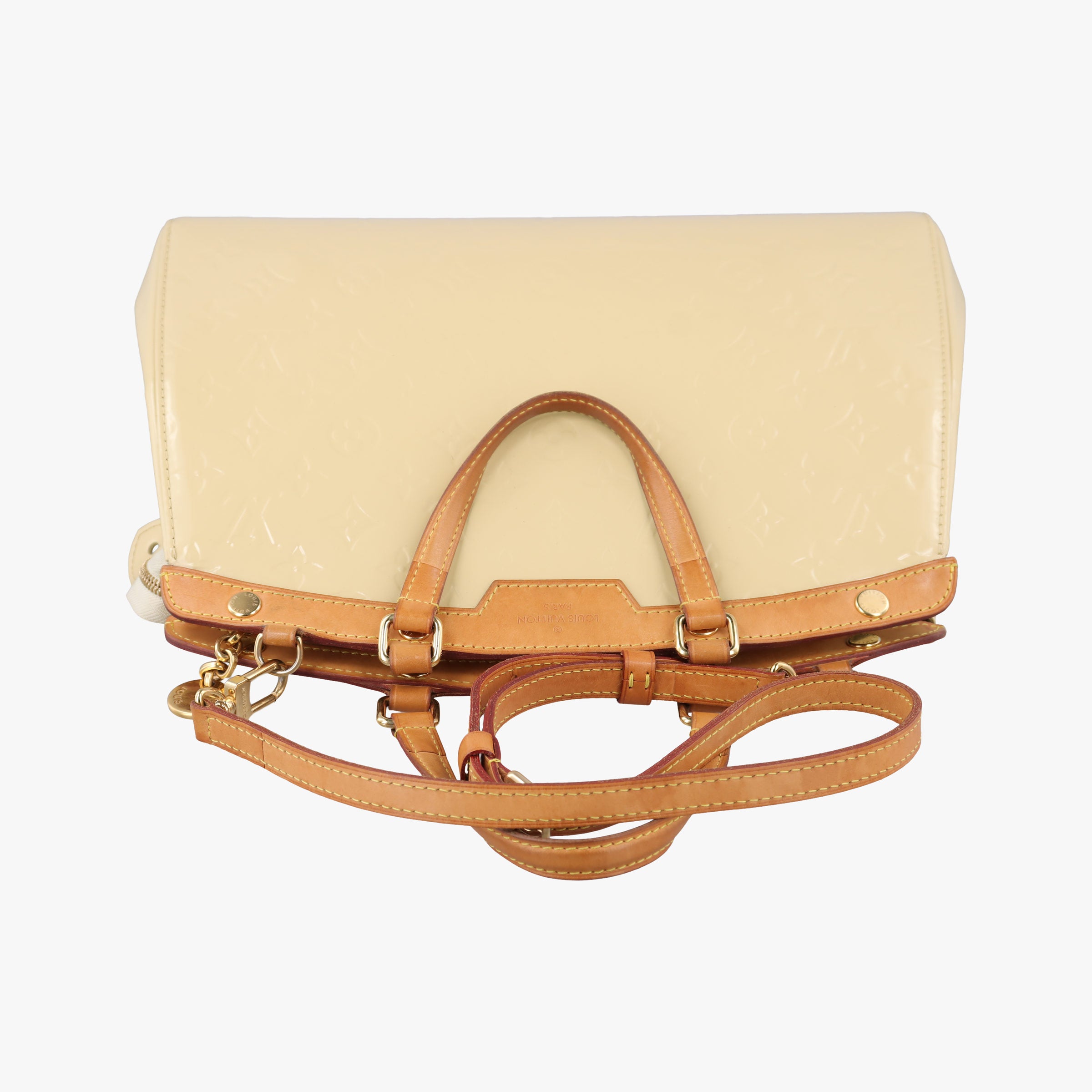 Pre-owned Louis Vuitton Brea MM Broncorail Vernis M91456 shoulderbag | stylenewstar