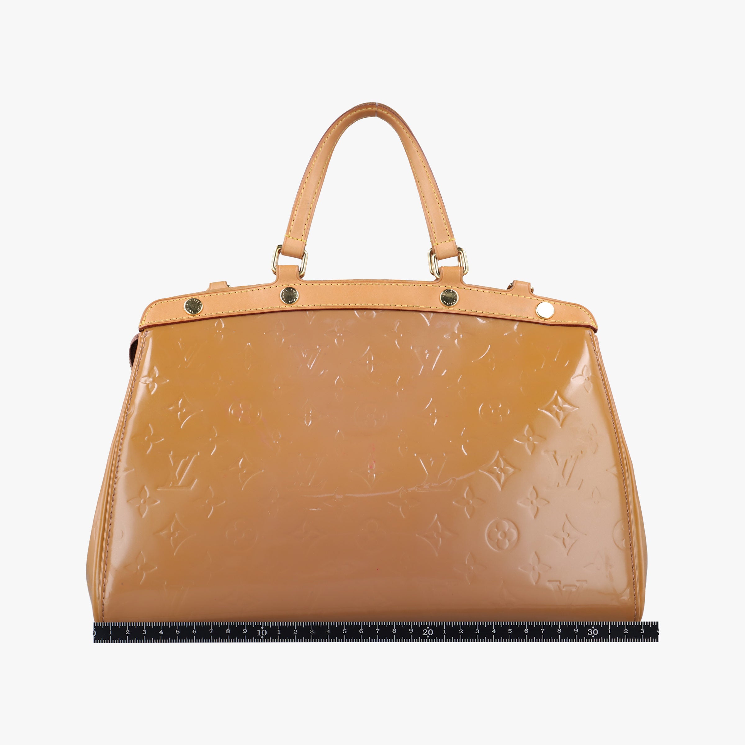 Pre-owned Louis Vuitton Brea MM ROSE VELOURS Vernis M91588 shoulderbag | stylenewstar