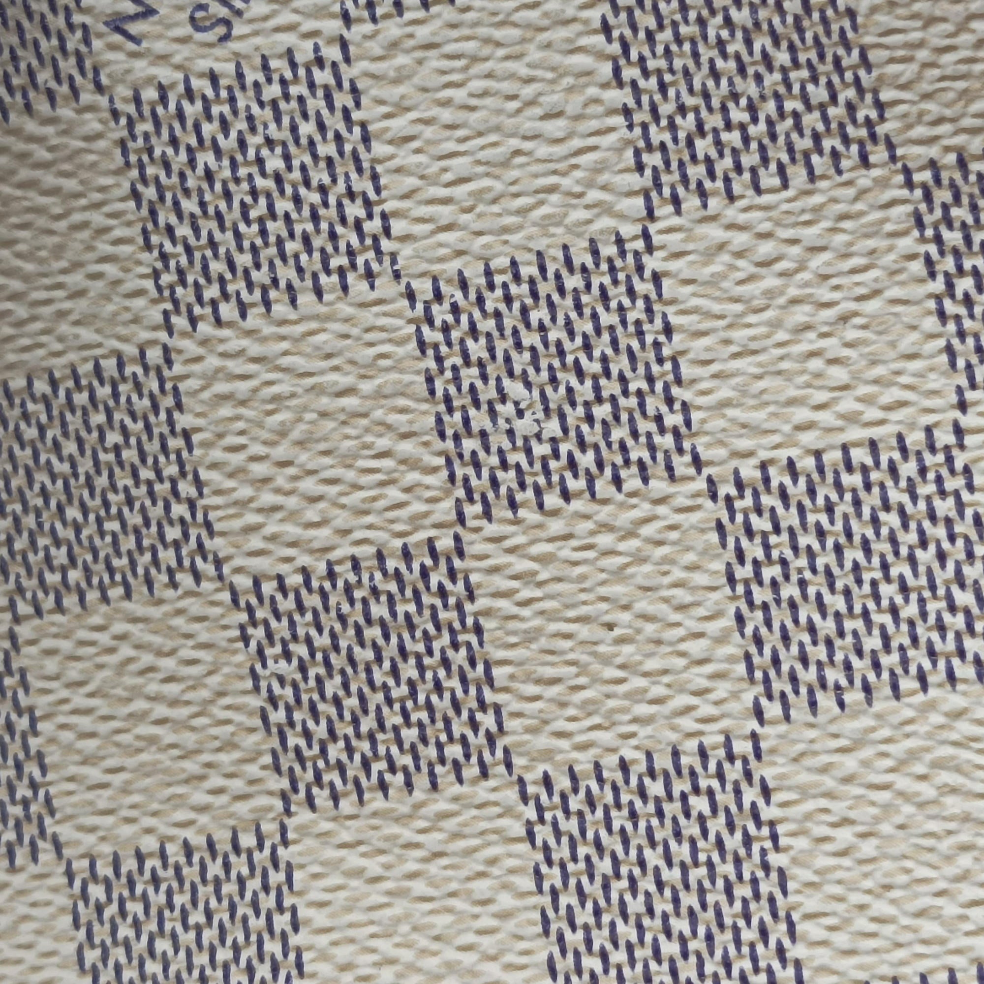 Pre-owned Louis Vuitton NEVERFULL MM Azur Damier Canvas N51107 handbag | stylenewstar