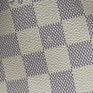 Pre-owned Louis Vuitton NEVERFULL MM Azur Damier Canvas N51107 handbag | stylenewstar