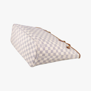 Pre-owned Louis Vuitton NEVERFULL MM Azur Damier Canvas N51107 handbag | stylenewstar