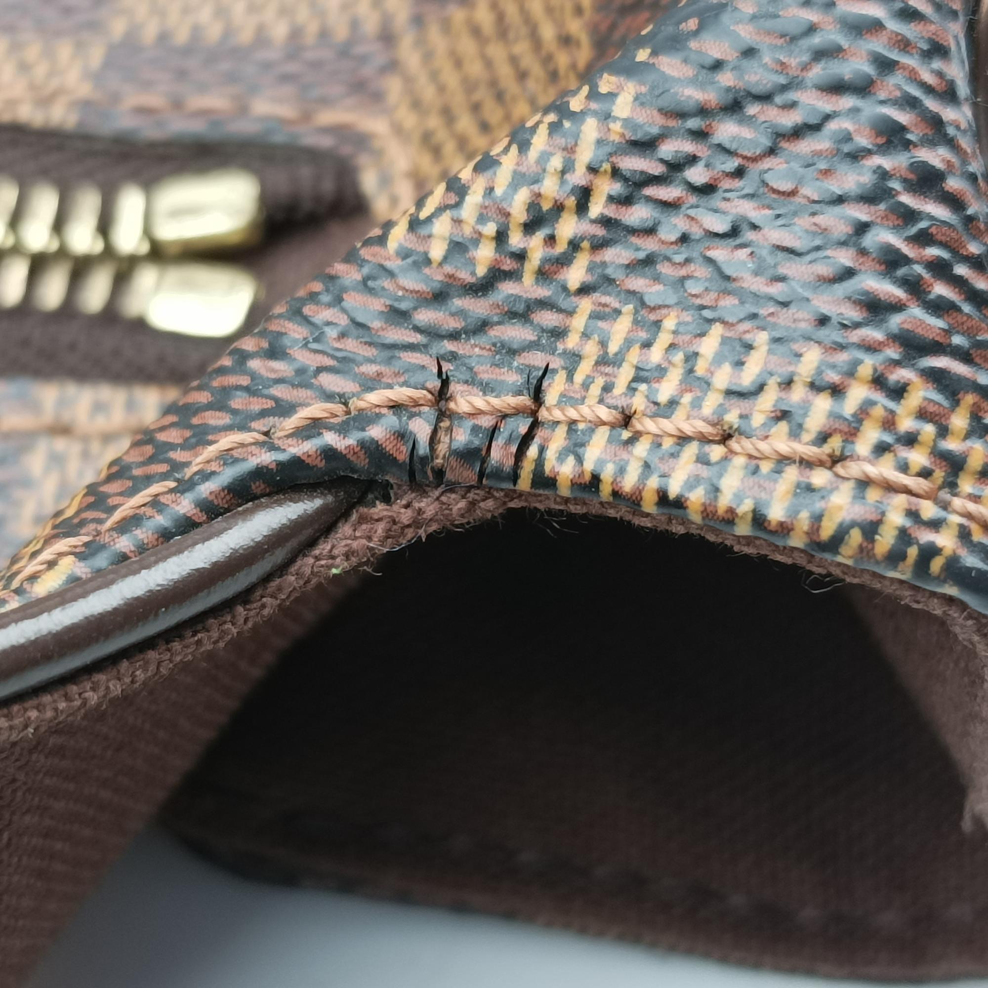 Vintage Louis Vuitton BROOKLYN GM EBENE Damier Canvas N51212 shoulderbag | stylenewstar