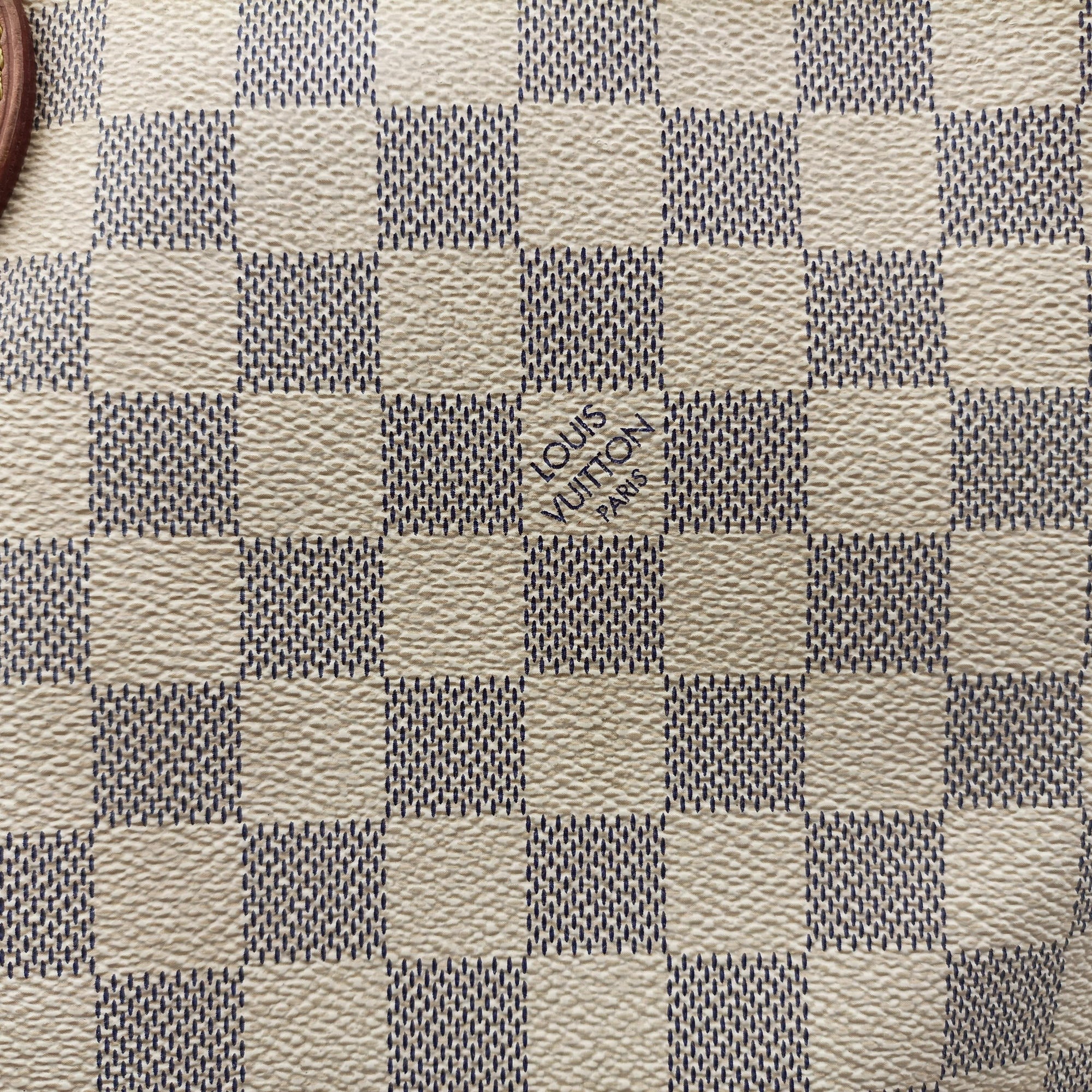 Pre-owned Louis Vuitton NEVERFULL MM AZUR Damier Canvas N51107 shoulderbag | stylenewstar