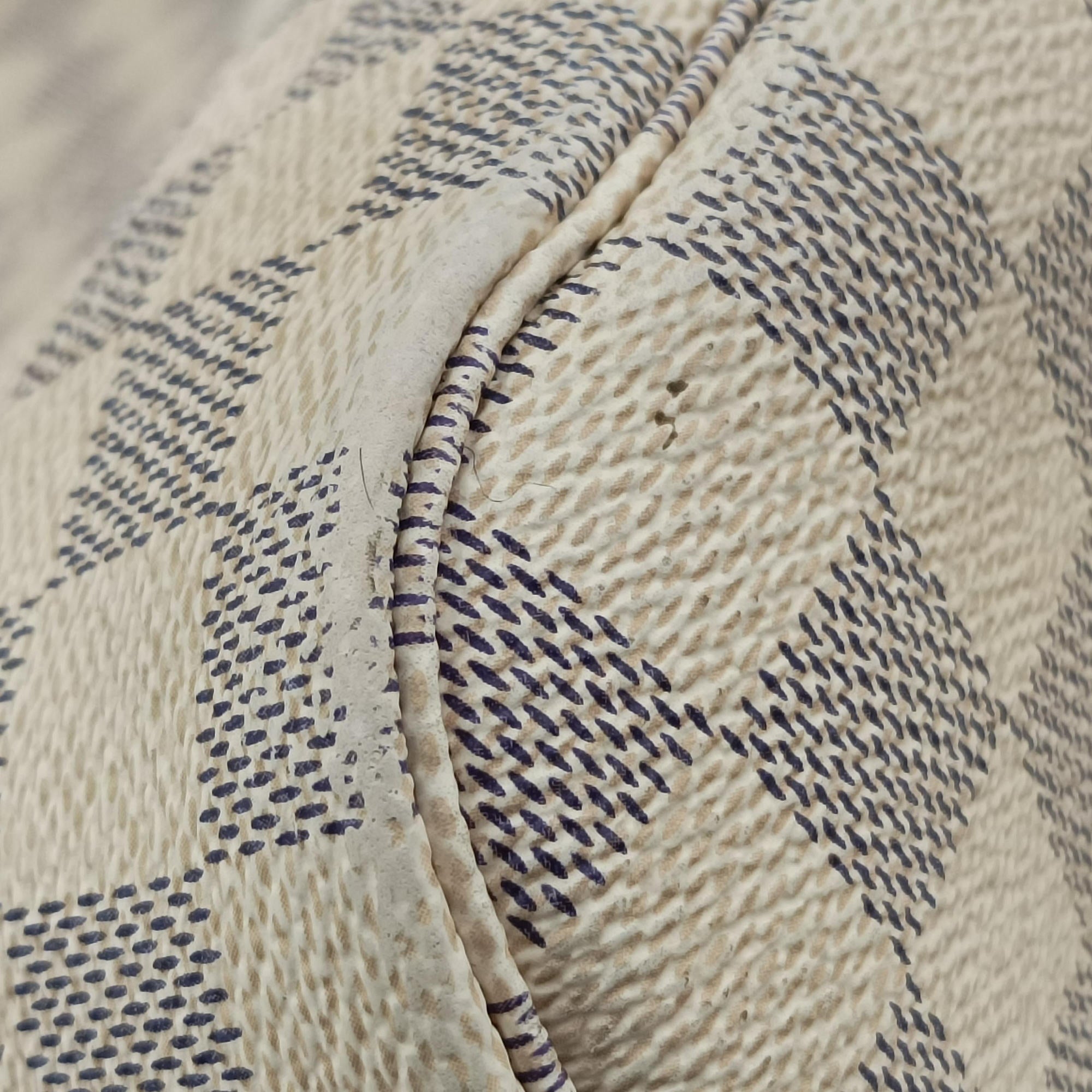 Pre-owned Louis Vuitton NEVERFULL MM AZUR Damier Canvas N51107 shoulderbag | stylenewstar