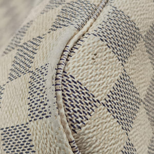 Pre-owned Louis Vuitton NEVERFULL MM AZUR Damier Canvas N51107 shoulderbag | stylenewstar