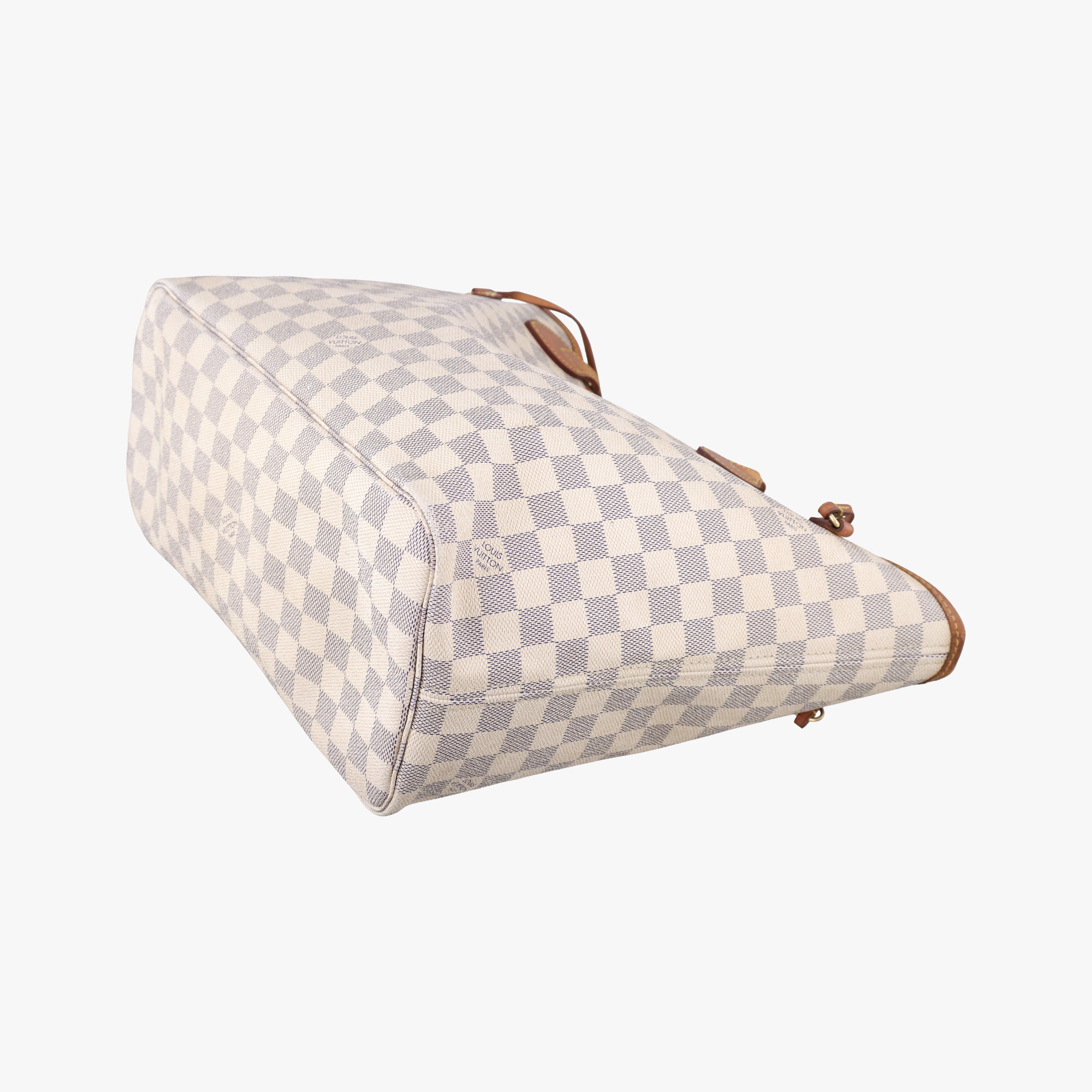 Pre-owned Louis Vuitton NEVERFULL MM AZUR Damier Canvas N51107 shoulderbag | stylenewstar