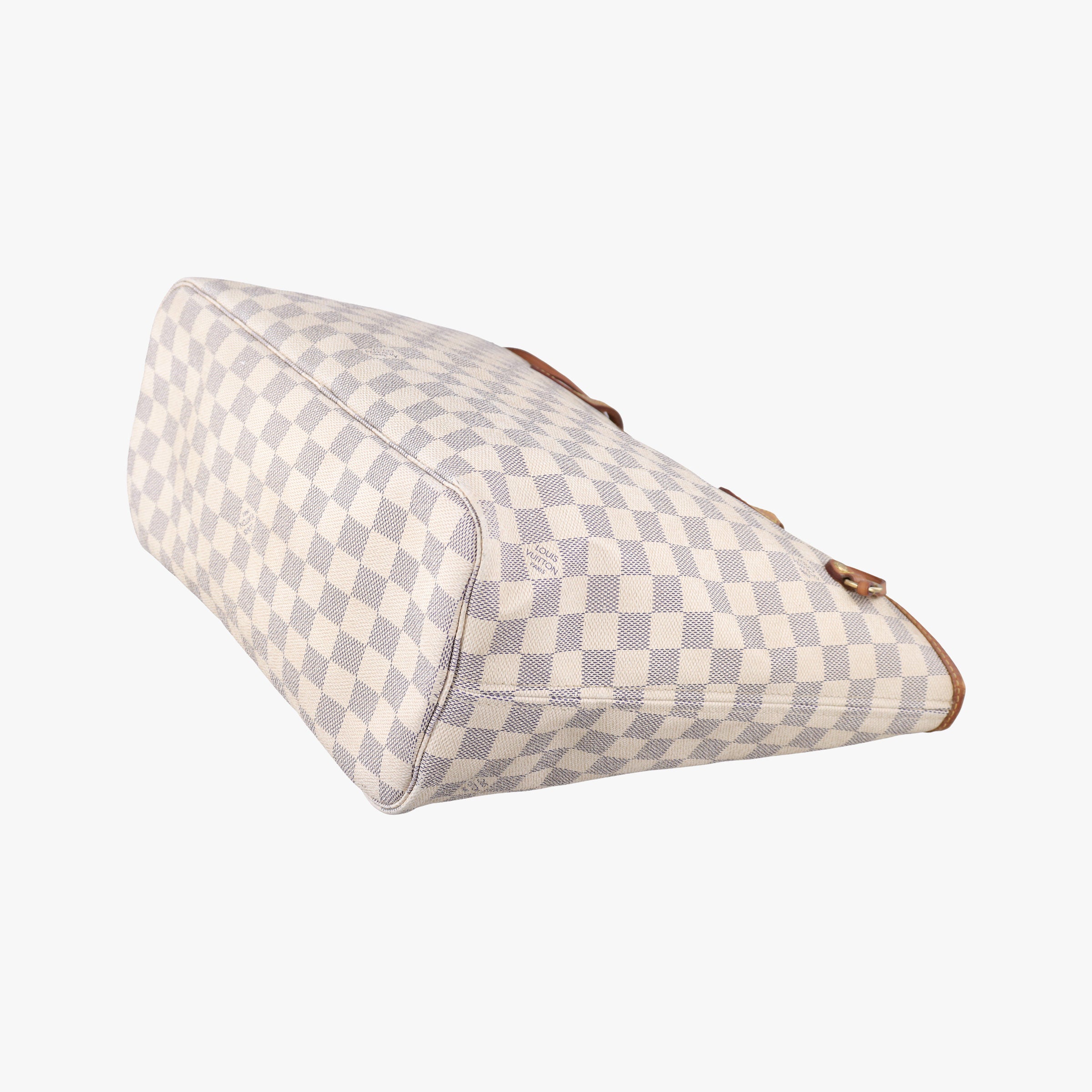 Pre-owned Louis Vuitton NEVERFULL MM AZUR Damier Canvas N51107 shoulderbag | stylenewstar