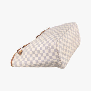 Pre-owned Louis Vuitton NEVERFULL MM AZUR Damier Canvas N51107 shoulderbag | stylenewstar