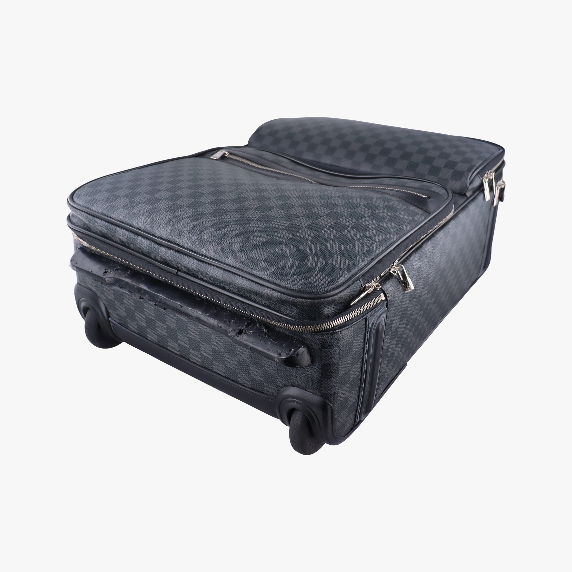 Pre-owned Louis Vuitton Pegasus 55 Noir Damier Graphite N23300 suitcase | stylenewstar