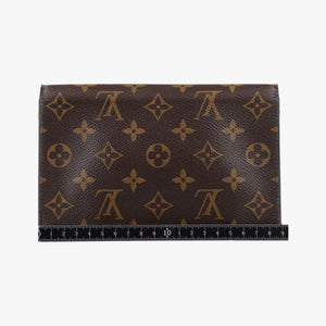 Vintage Louis Vuitton Portefeuille FLORE Chain brown×ROSE BALLERIN Monogram Canvas×calf leather M67405 shoulderbag | stylenewstar