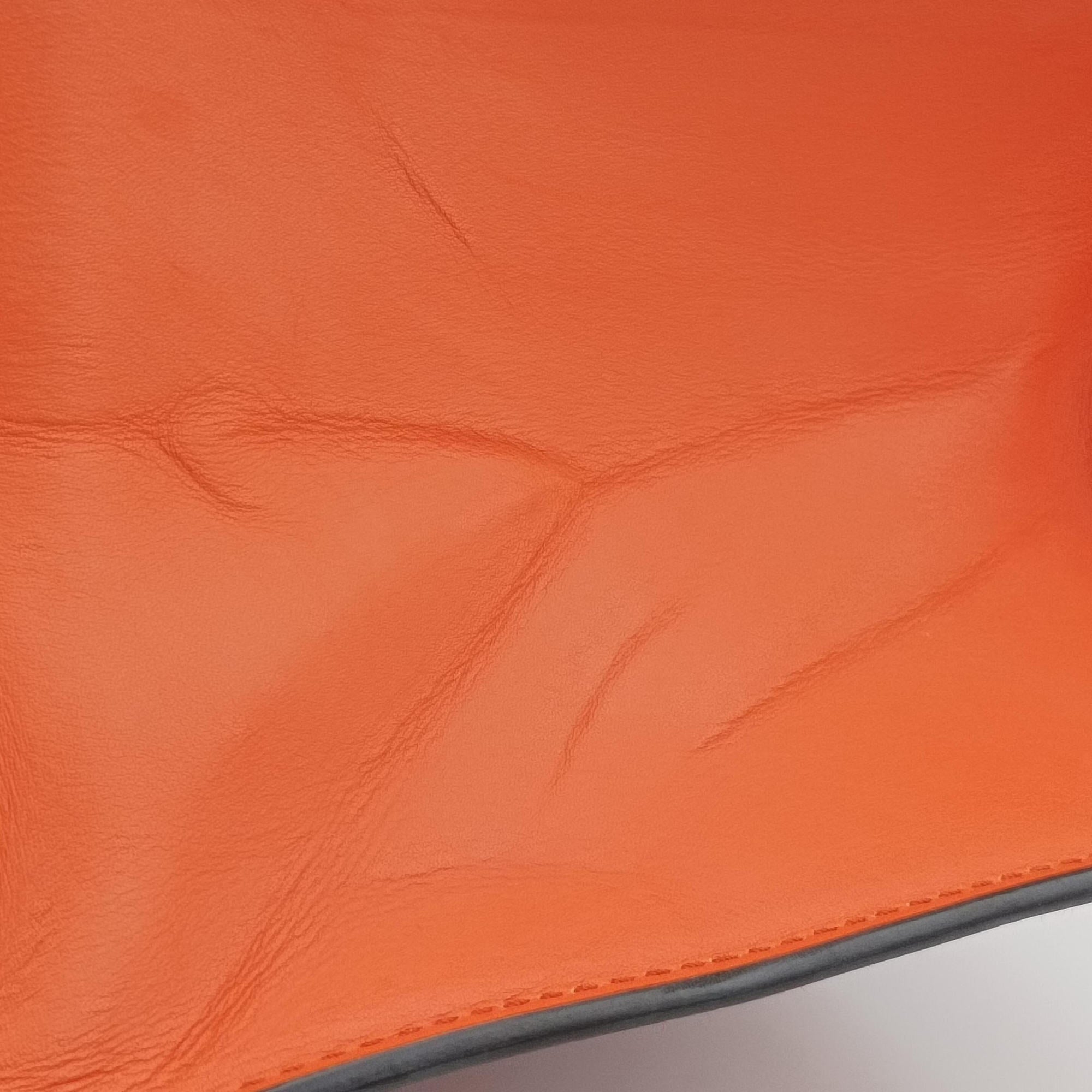 Pre-owned Gucci Sylvie Orange×Red×Black Leather 431665 shoulderbag | stylenewstar