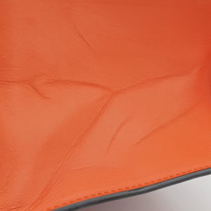 Pre-owned Gucci Sylvie Orange×Red×Black Leather 431665 shoulderbag | stylenewstar