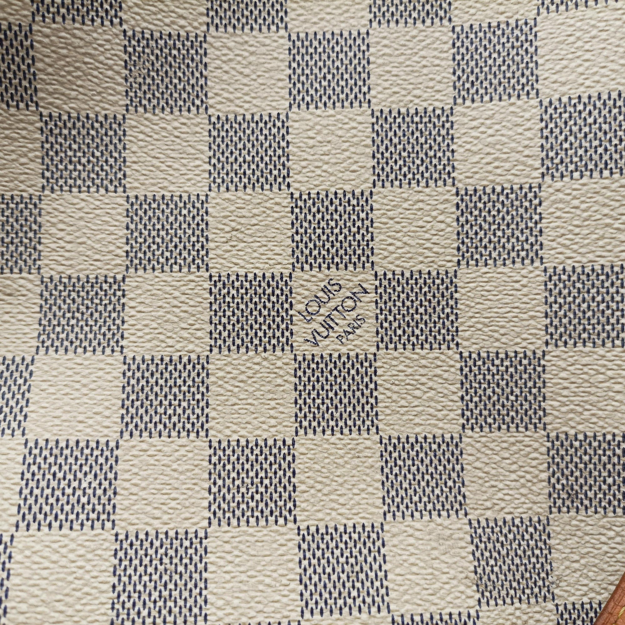 Pre-owned Louis Vuitton TOTALLY MM Azur Damier Canvas N51262 shoulderbag | stylenewstar
