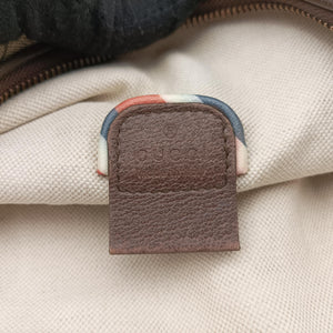 Vintage Gucci GG Supreme Courrier beige×Multicolour PVC coated canvas 529711 bum bag/waist bag | stylenewstar