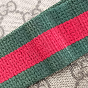 Vintage Gucci GG Supreme Courrier beige×Multicolour PVC coated canvas 529711 bum bag/waist bag | stylenewstar