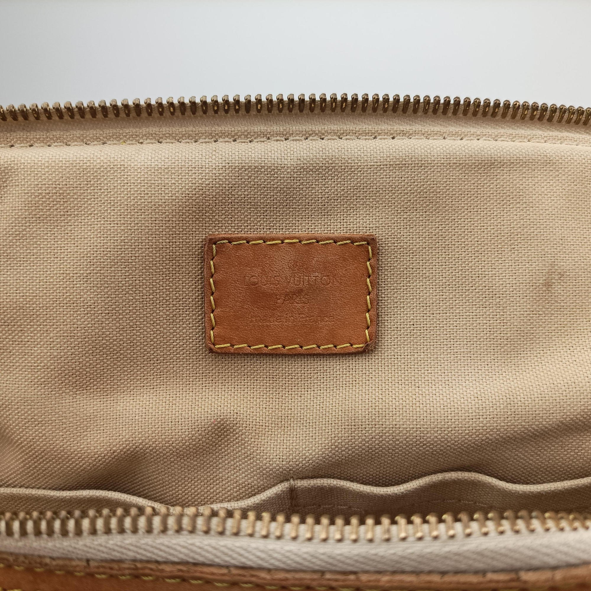 Pre-owned Louis Vuitton SIRACUSA GM AZUR Damier Canvas N41111 shoulderbag | stylenewstar
