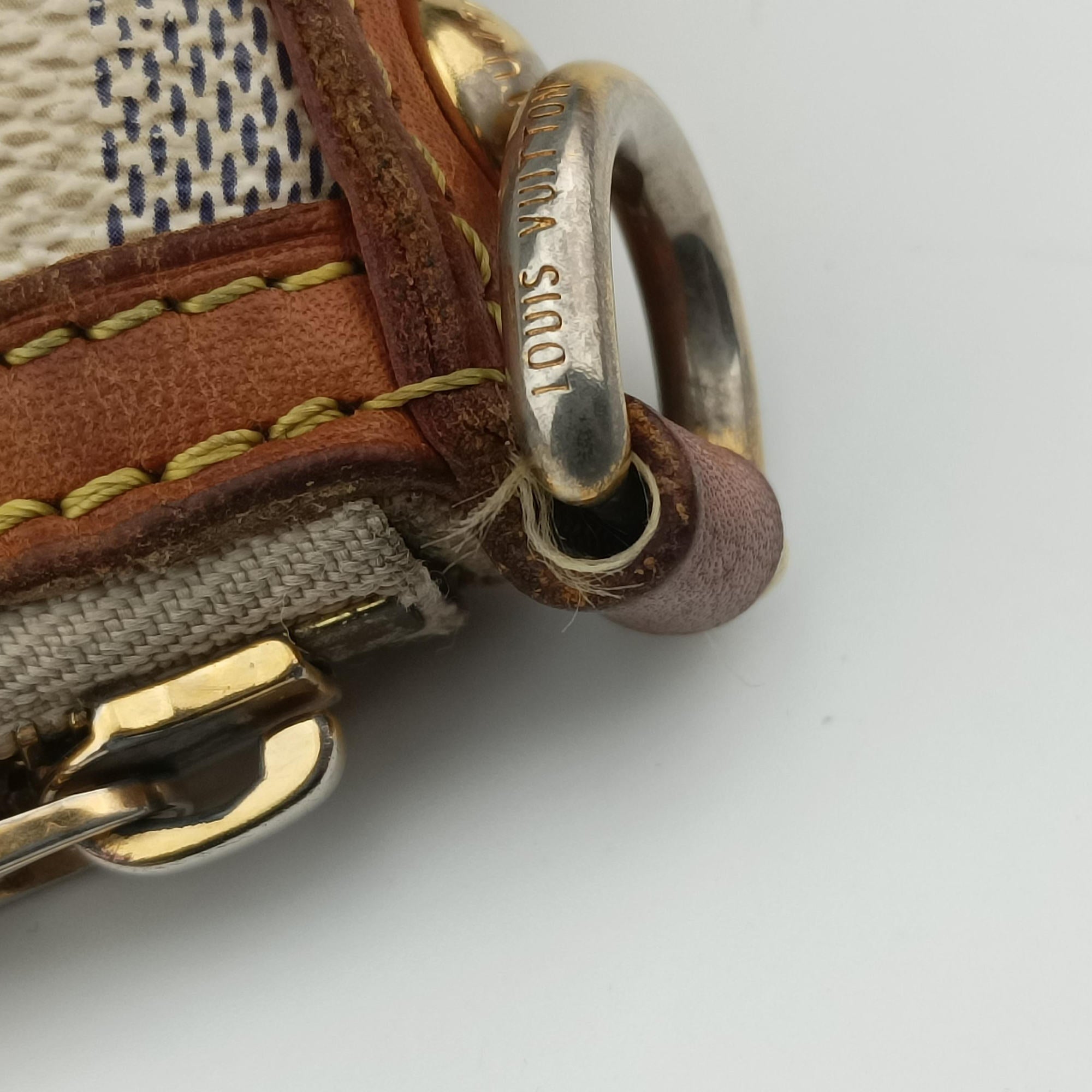 Pre-owned Louis Vuitton SIRACUSA GM AZUR Damier Canvas N41111 shoulderbag | stylenewstar